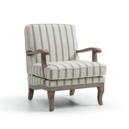 Esme Woven Folkstone Stripe Occasional Chair - thumbnail 6