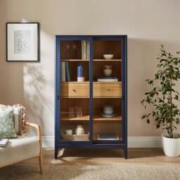 Winslow Glazed Display Cabinet - thumbnail 1