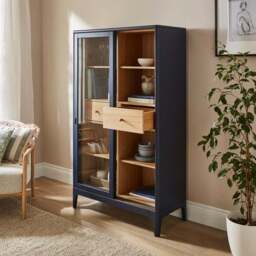 Winslow Glazed Display Cabinet - thumbnail 2