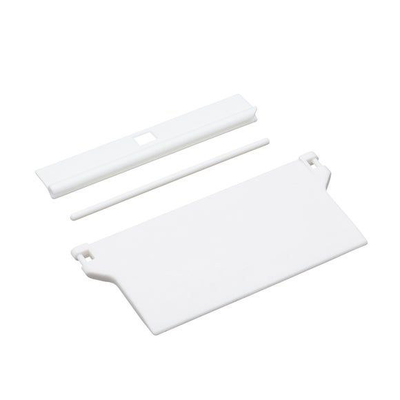 Pack of Five Vertical Blind Hangers and Weights - image 1