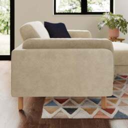 Newton Luxe Chenille Corner Chaise Sofa - thumbnail 2