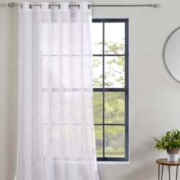 Boucle Eyelet Single Voile Panel - thumbnail 2