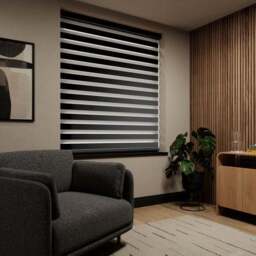 Swish Day and Night Room Darkening Made to Measure Roller Blind - thumbnail 4