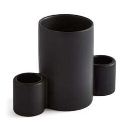Matte Black Electric Toothbrush Holder - thumbnail 2