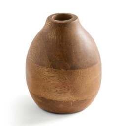 Mango Wood Bud Vase - thumbnail 3