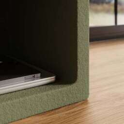 Drue Sculpted Bedside Table - thumbnail 3