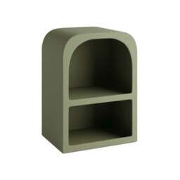 Drue Sculpted Bedside Table - thumbnail 4