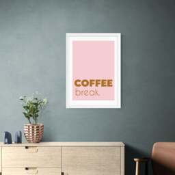 East End Prints Coffee Break Framed Print - thumbnail 1