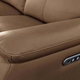 Aspire Kingsmere Leather Power Recliner 2 Seater Sofa - thumbnail 4