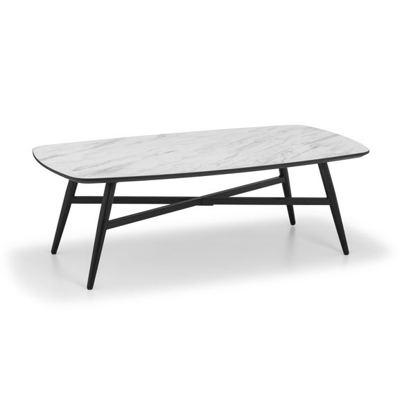 Caruso Marble Effect Coffee Table - image 1