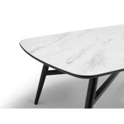 Caruso Marble Effect Coffee Table - thumbnail 5