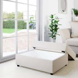 Rectangle Opulent Velvet Storage Footstool - thumbnail 1