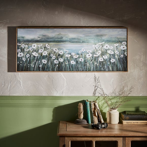 Moorland Landscape Framed Canvas - image 1