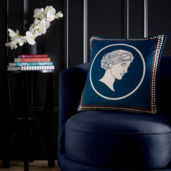 Laurence Llewelyn-Bowen Goddess Velvet Square Cushion - image 1