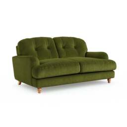Martha Matte Plush Velvet 2 Seater Sofa - thumbnail 6