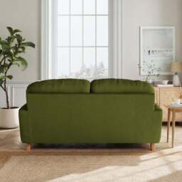 Martha Matte Plush Velvet 2 Seater Sofa - thumbnail 3