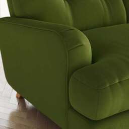 Martha Matte Plush Velvet 2 Seater Sofa - thumbnail 5