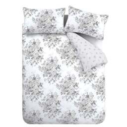 Catherine Lansfield Elinda Floral Duvet Cover and Pillowcase Set - thumbnail 6
