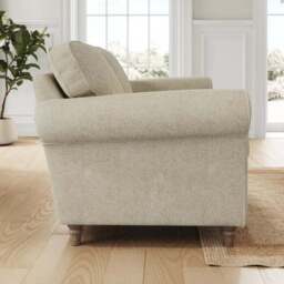 Flori Soft Chenille 3 Seater Sofa - thumbnail 2