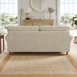 Flori Soft Chenille 3 Seater Sofa - thumbnail 3