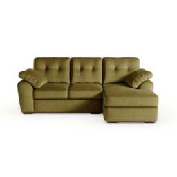 Milton Matte Velvet Corner Chaise Sofa - thumbnail 6