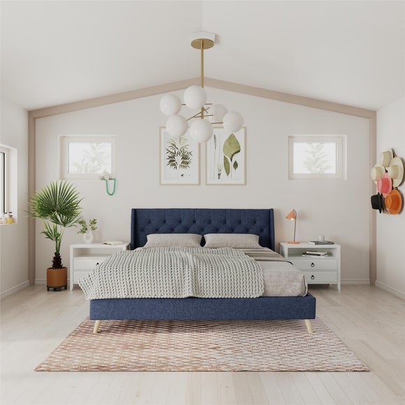 Novogratz Her Majesty Bed, Linen - image 1