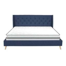 Novogratz Her Majesty Bed, Linen - thumbnail 4