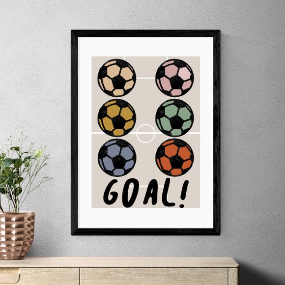 East End Prints Goal! Print by Wonder and Rah - image 1