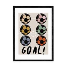 East End Prints Goal! Print by Wonder and Rah - thumbnail 2
