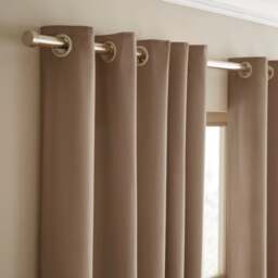 Luxe Velour Eyelet Curtains (Blackout Available)