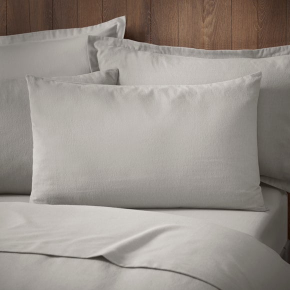 Soft & Cosy Luxury 100% Brushed Cotton Standard Pillowcase Pair - image 1