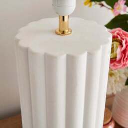 Tallulah Scalloped Paint Your Own Table Lamp Base - thumbnail 3