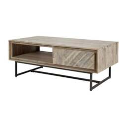 Pacific Marca Coffee Table, Natural Acacia Wood - thumbnail 3