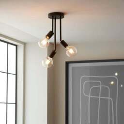 Koppla 3 Light Semi Flush Ceiling Light - thumbnail 3