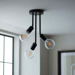 Koppla 3 Light Semi Flush Ceiling Light - thumbnail 2