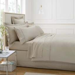 Dorma Luxurious & Silky 500 Thread Count 100% Cotton Sateen Flat Sheet - thumbnail 3