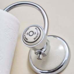 Vintage Style Toilet Roll Holder - thumbnail 2