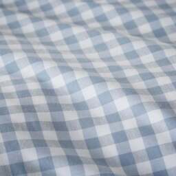 Portloe Woven Gingham 100% Cotton Duvet Cover & Pillowcase Set - thumbnail 4