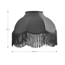 Carmona Fringed Lamp Shade - thumbnail 4