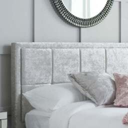 Hannover Crushed Velvet Ottoman Bed Frame - thumbnail 3
