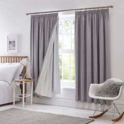 Blackout Pencil Pleat Curtain Linings - thumbnail 3