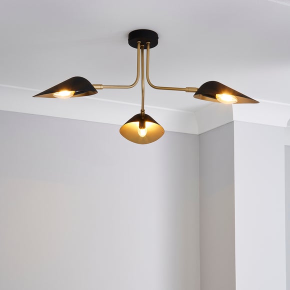 Savona 3 Light Semi Flush Ceiling Light - image 1