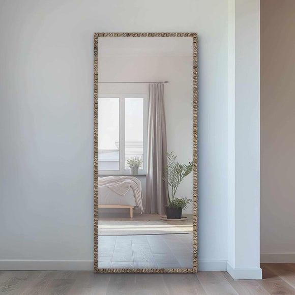Nielsen Florentina Mosaic Effect Rectangle Full Length Wall Mirror - image 1