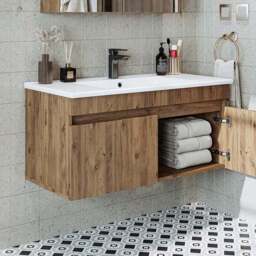Atria 2 Door Vanity Unit - thumbnail 4