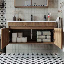 Atria 2 Door Vanity Unit - thumbnail 2