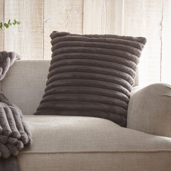 Appletree Morritz Faux Fur Square Cushion - image 1