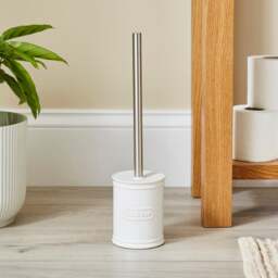 Vintage Ceramic Toilet Brush - thumbnail 1