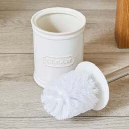 Vintage Ceramic Toilet Brush - thumbnail 2