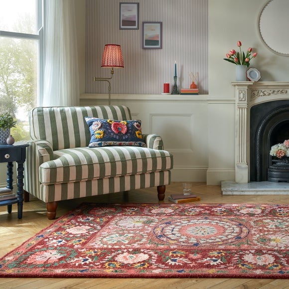 Hani Floral Wool Rug - image 1