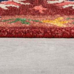 Hani Floral Wool Rug - thumbnail 4